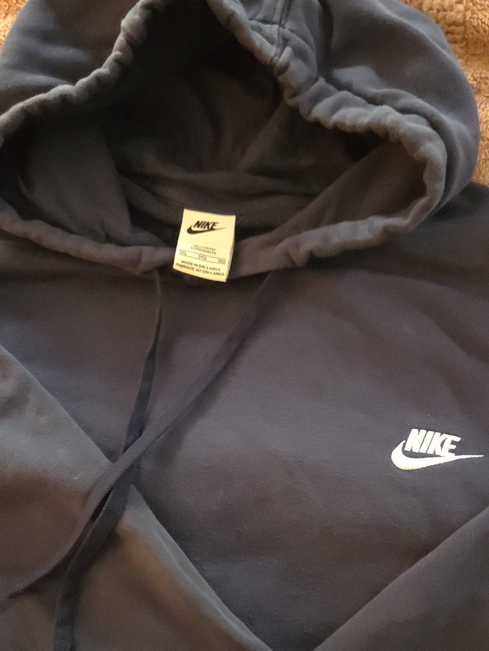 Men's Nike Hoodie - Navy